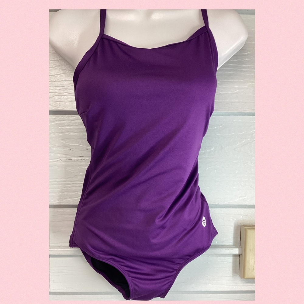 Classic Purple One-Piece Swimsuit 49 - Picture 5 of 5